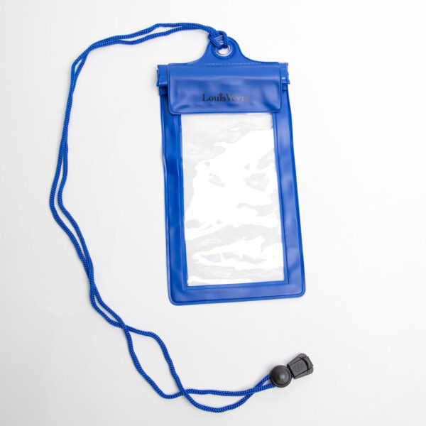Pochette téléphone étanche - Bleu roi